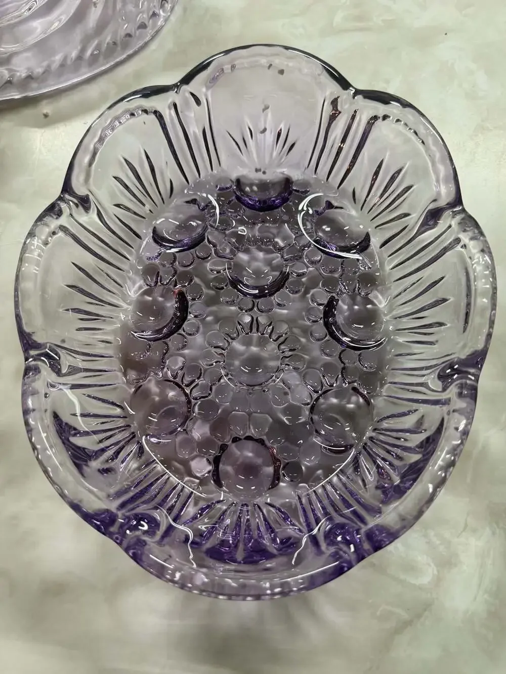 The Royal Magnolia purple pressed